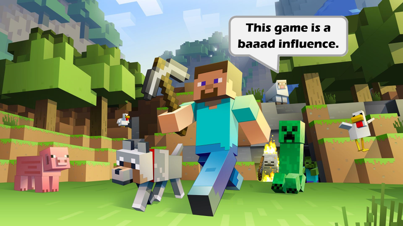 Illustration for article titled Is Minecraft Bad for Adults?
